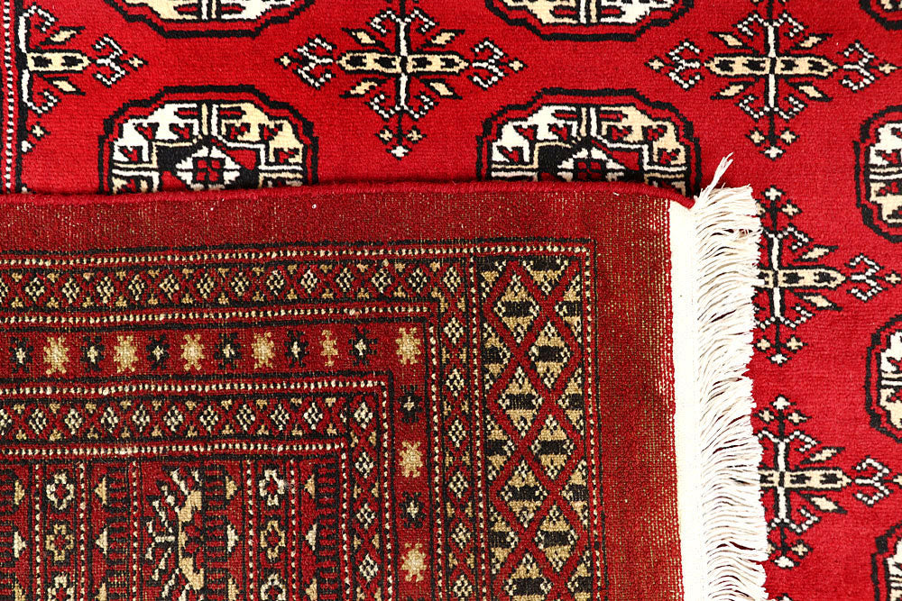 Firebrick Bokhara 8' x 10' 2 - No. 59349 - ALRUG Rug Store