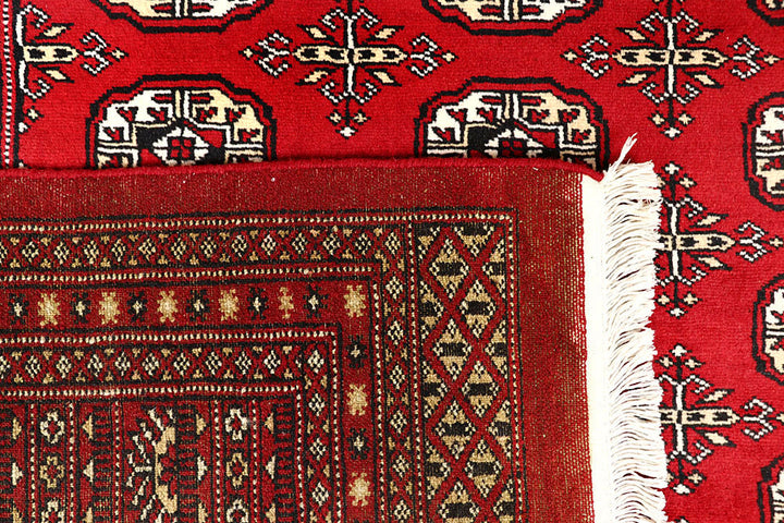 Firebrick Bokhara 8' x 10' 2 - No. 59349 - ALRUG Rug Store