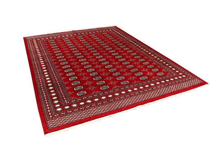 Firebrick Bokhara 7' 11 x 10' 1 - No. 59350 - ALRUG Rug Store