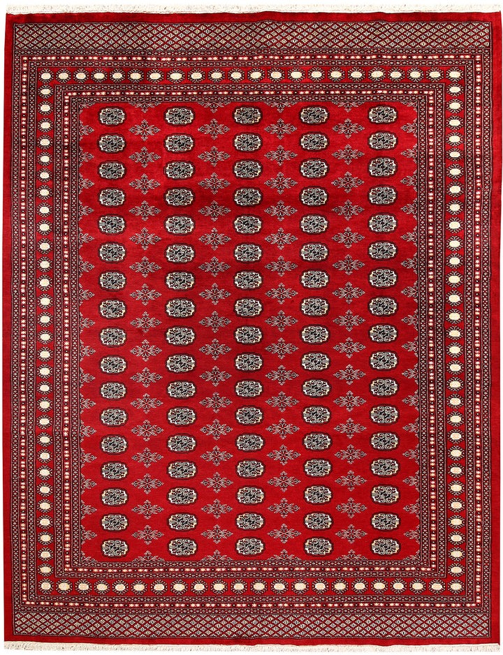 Firebrick Bokhara 7' 11 x 10' 1 - No. 59350 - ALRUG Rug Store