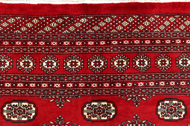 Firebrick Bokhara 7' 11 x 10' 1 - No. 59351 - ALRUG Rug Store
