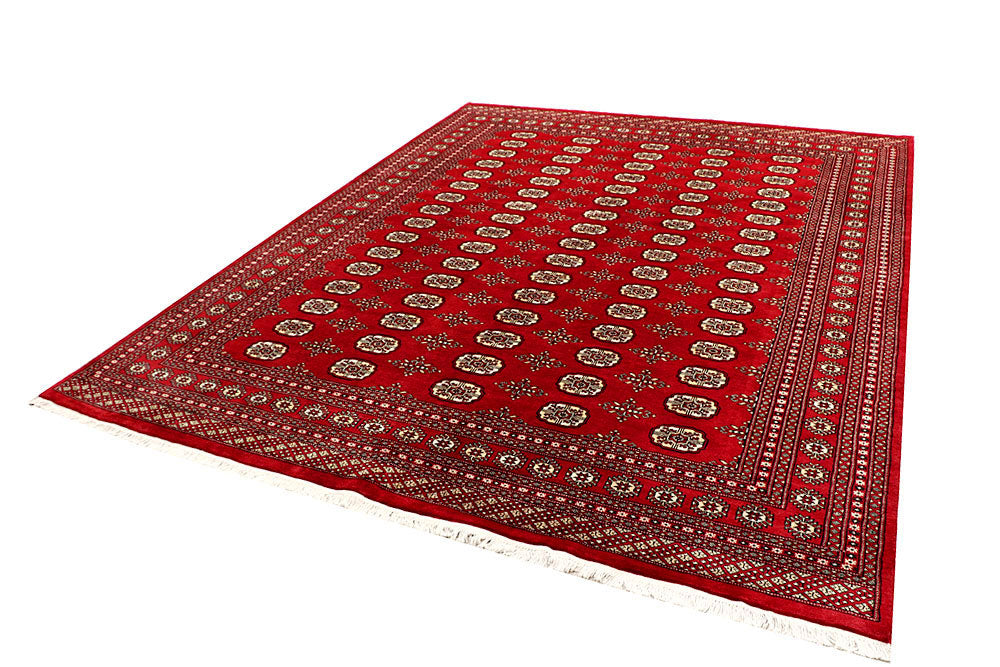 Firebrick Bokhara 7' 11 x 10' 1 - No. 59351 - ALRUG Rug Store