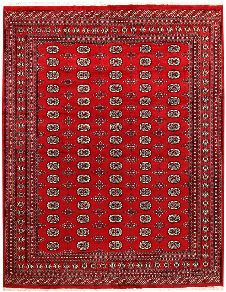 Firebrick Bokhara 7' 11 x 10' 1 - No. 59351 - ALRUG Rug Store