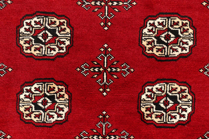 Firebrick Bokhara 8' x 10' 3 - No. 59352 - ALRUG Rug Store