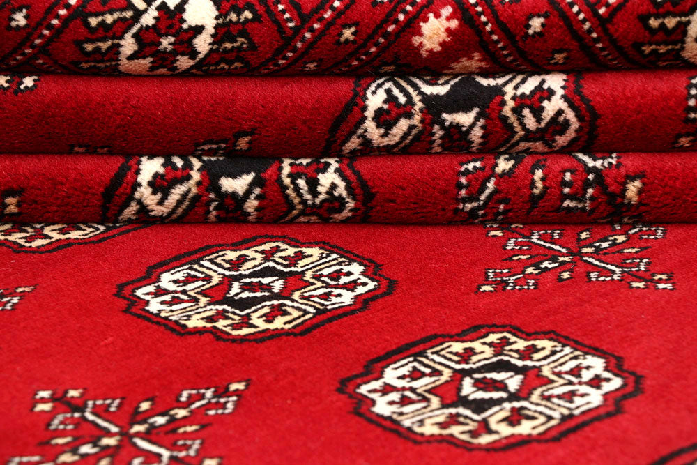 Firebrick Bokhara 8' x 10' 3 - No. 59352 - ALRUG Rug Store