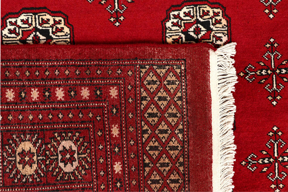 Firebrick Bokhara 8' x 10' 3 - No. 59352 - ALRUG Rug Store