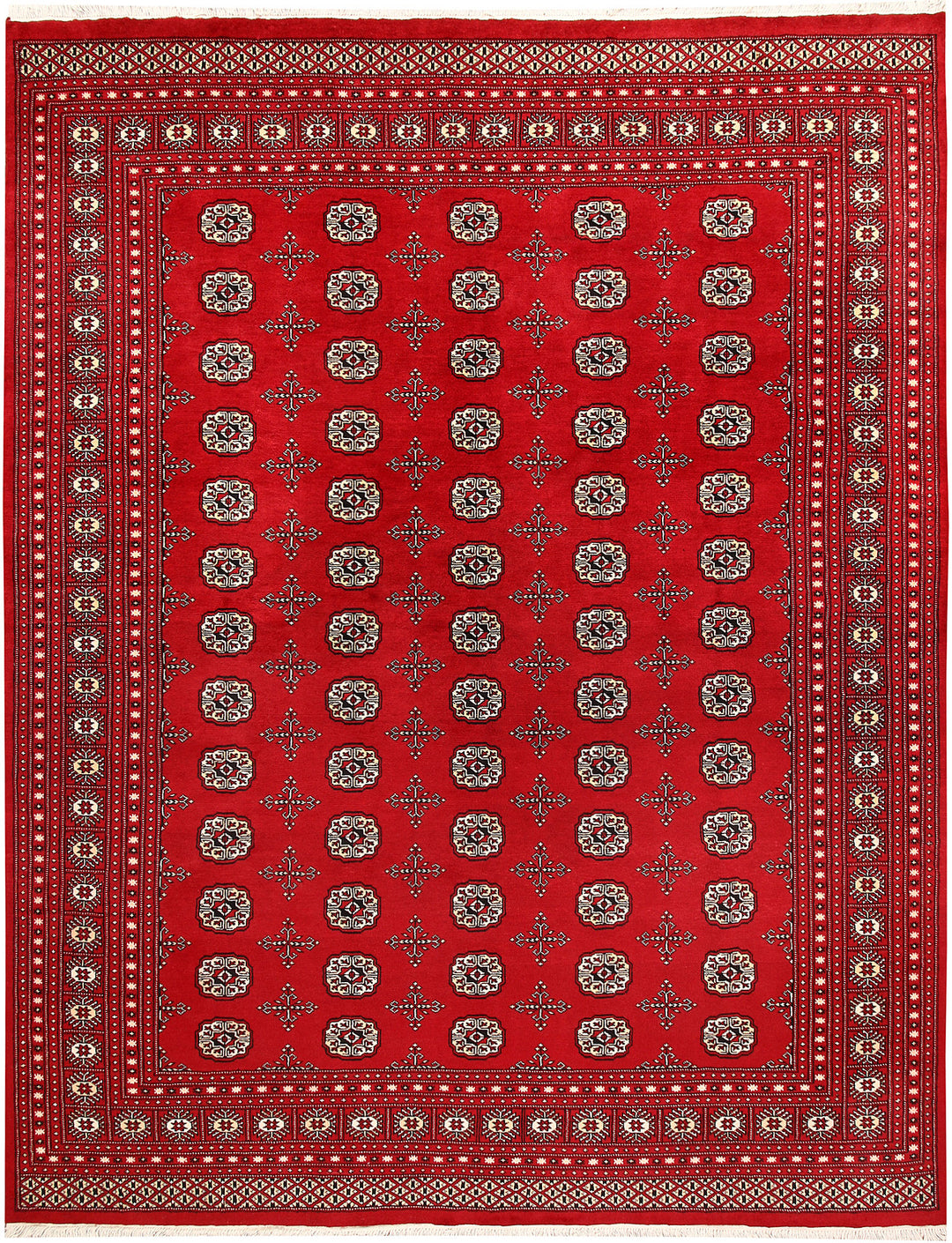 Firebrick Bokhara 8' x 10' 3 - No. 59352 - ALRUG Rug Store