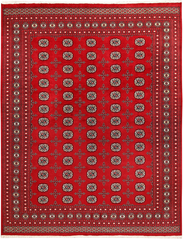 Firebrick Bokhara 8' x 10' 3 - No. 59352 - ALRUG Rug Store