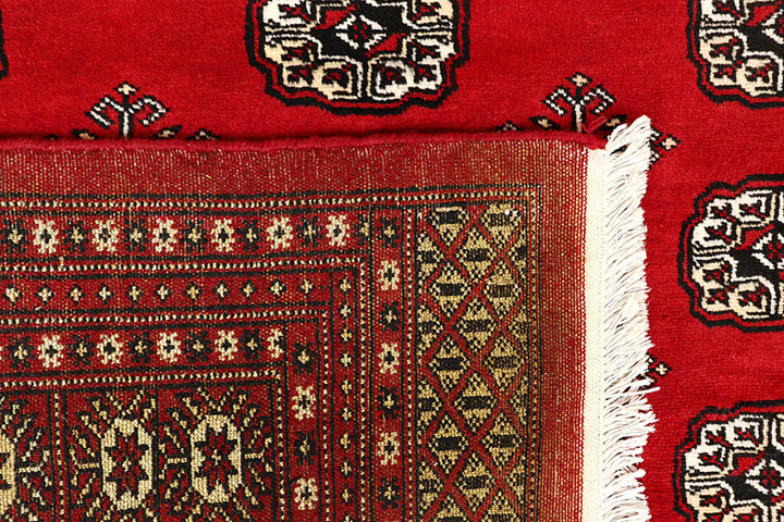 Firebrick Bokhara 7' 9 x 9' 9 - No. 59353 - ALRUG Rug Store