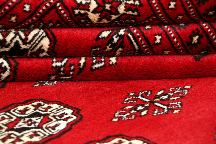 Firebrick Bokhara 8' x 10' 6 - No. 59354 - ALRUG Rug Store