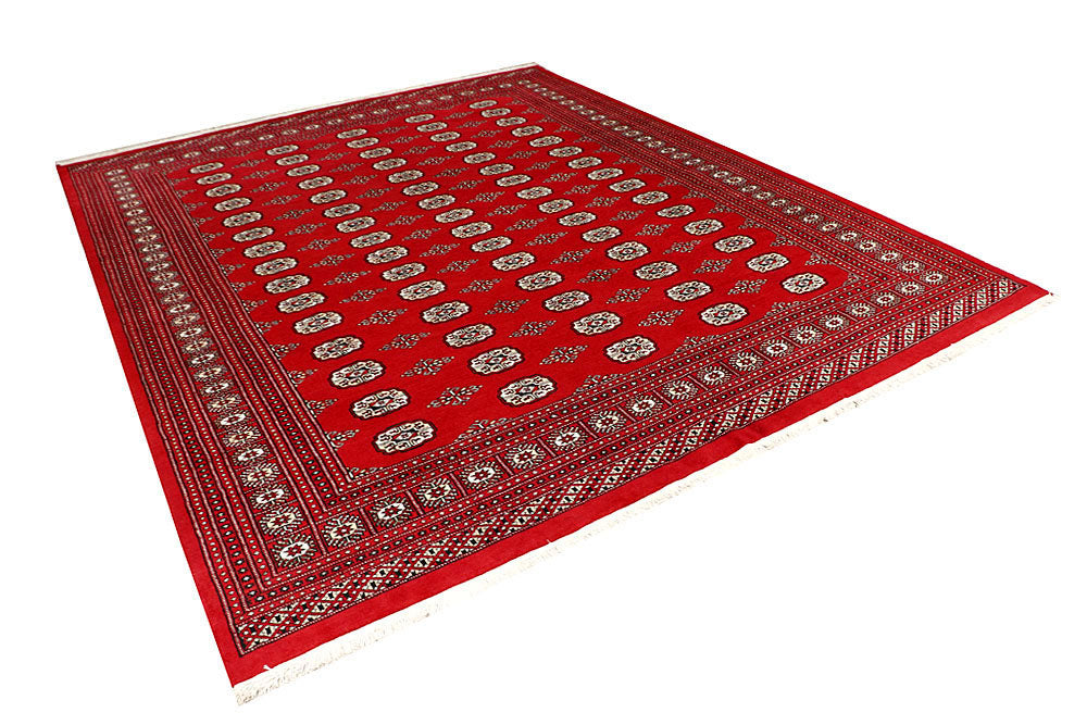 Firebrick Bokhara 8' x 10' 6 - No. 59354 - ALRUG Rug Store