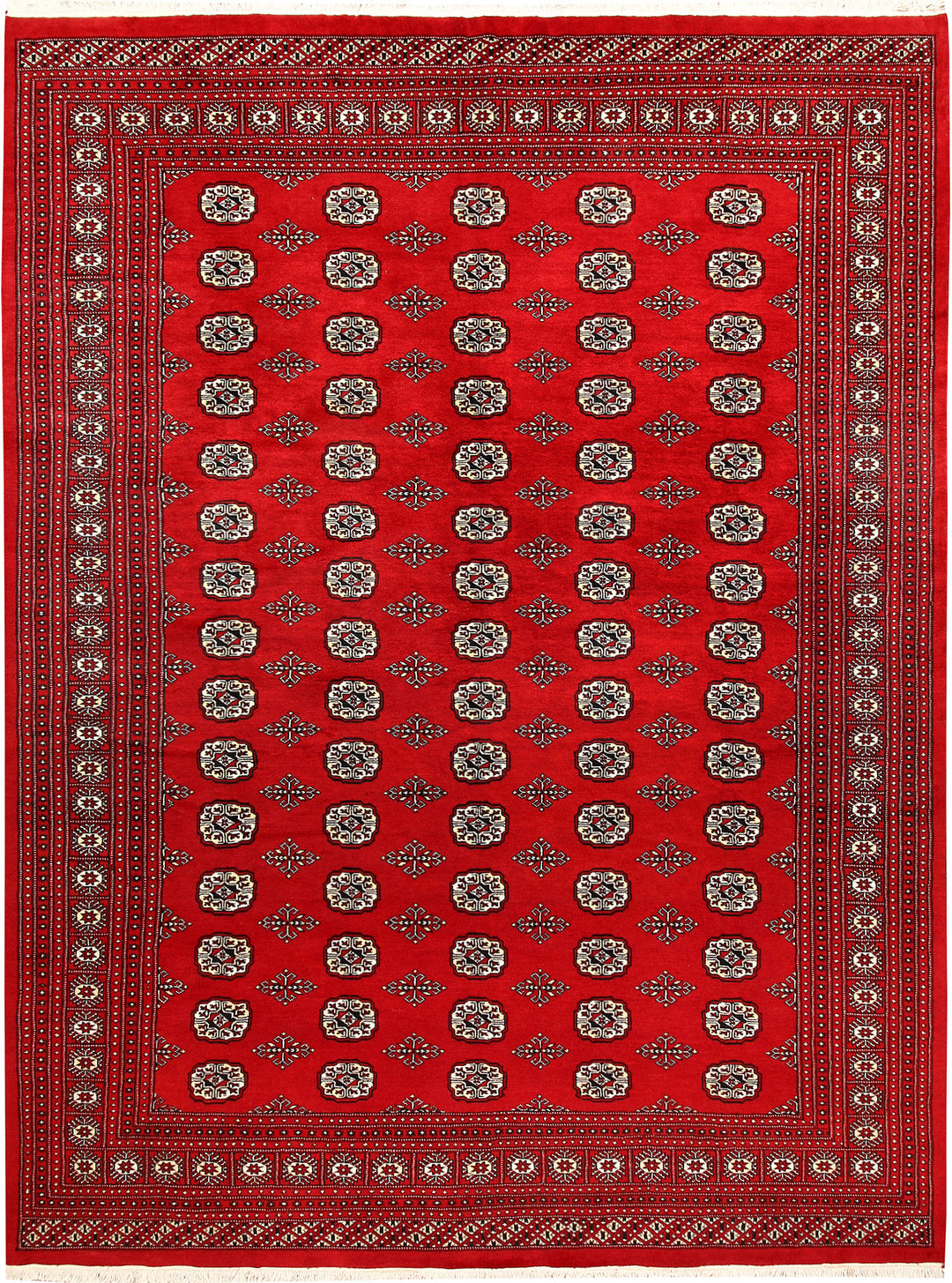 Firebrick Bokhara 8' x 10' 6 - No. 59354 - ALRUG Rug Store
