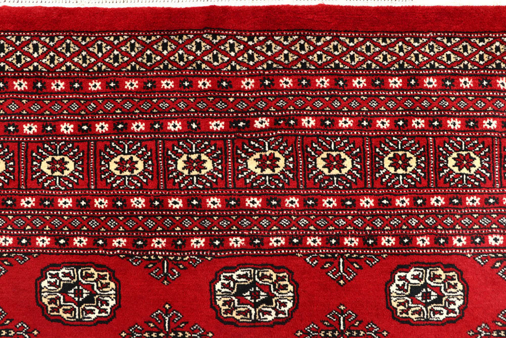 Firebrick Bokhara 8' x 10' 4 - No. 59356 - ALRUG Rug Store