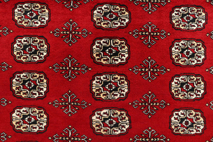 Firebrick Bokhara 8' x 10' 4 - No. 59356 - ALRUG Rug Store