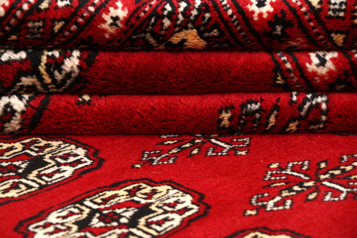 Firebrick Bokhara 8' x 10' 4 - No. 59356 - ALRUG Rug Store