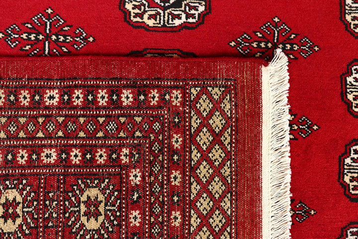 Firebrick Bokhara 7' 11 x 10' 2 - No. 59357 - ALRUG Rug Store