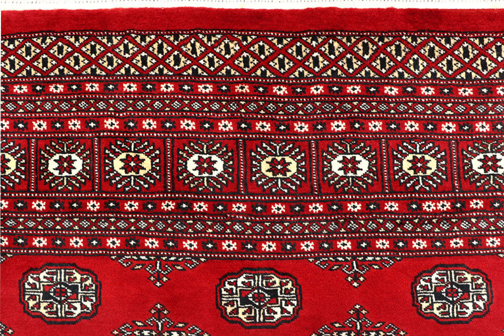 Firebrick Bokhara 8' 1 x 10' 1 - No. 59358 - ALRUG Rug Store