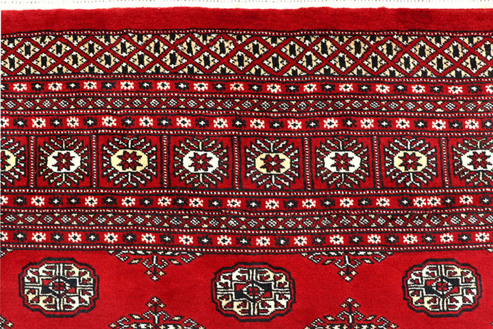 Firebrick Bokhara 8' 1 x 10' 1 - No. 59358 - ALRUG Rug Store