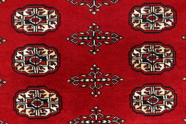Firebrick Bokhara 8' 1 x 10' 1 - No. 59358 - ALRUG Rug Store