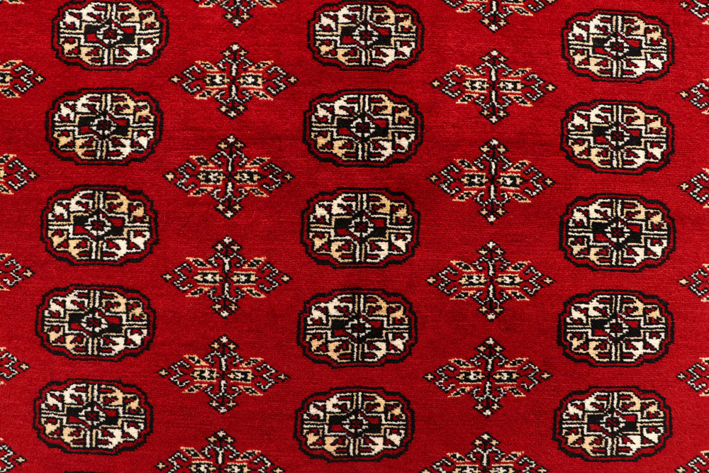 Firebrick Bokhara 8' x 10' 4 - No. 59359 - ALRUG Rug Store