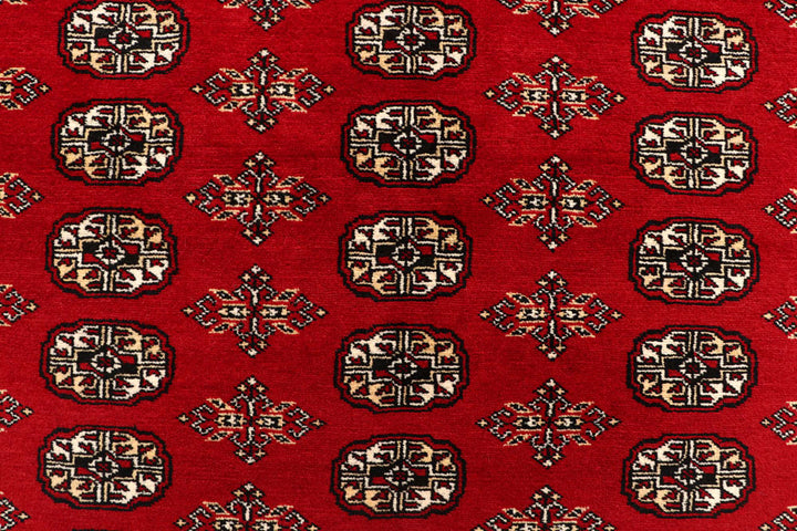 Firebrick Bokhara 8' x 10' 4 - No. 59359 - ALRUG Rug Store