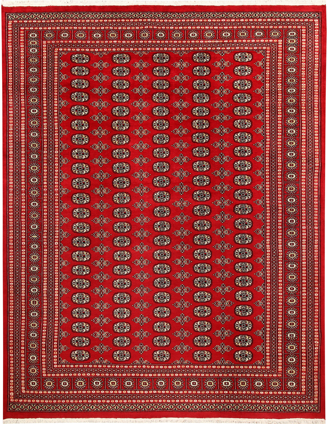 Firebrick Bokhara 8' x 10' 4 - No. 59359 - ALRUG Rug Store