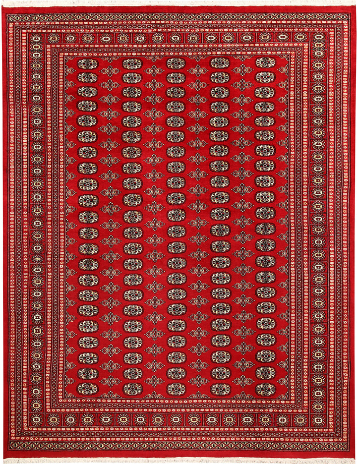 Firebrick Bokhara 8' x 10' 4 - No. 59359 - ALRUG Rug Store