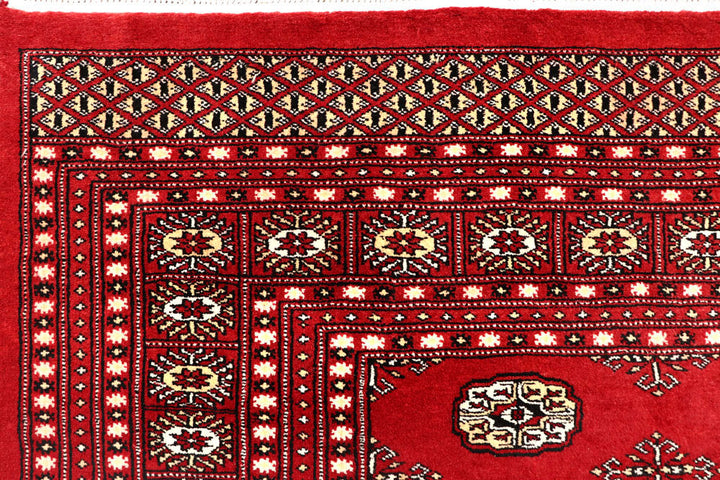 Firebrick Bokhara 7' 11 x 9' 9 - No. 59360 - ALRUG Rug Store