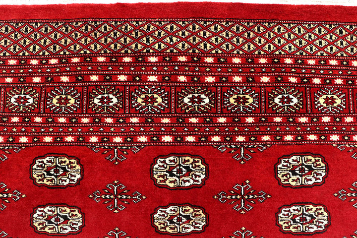 Firebrick Bokhara 7' 11 x 9' 9 - No. 59360 - ALRUG Rug Store