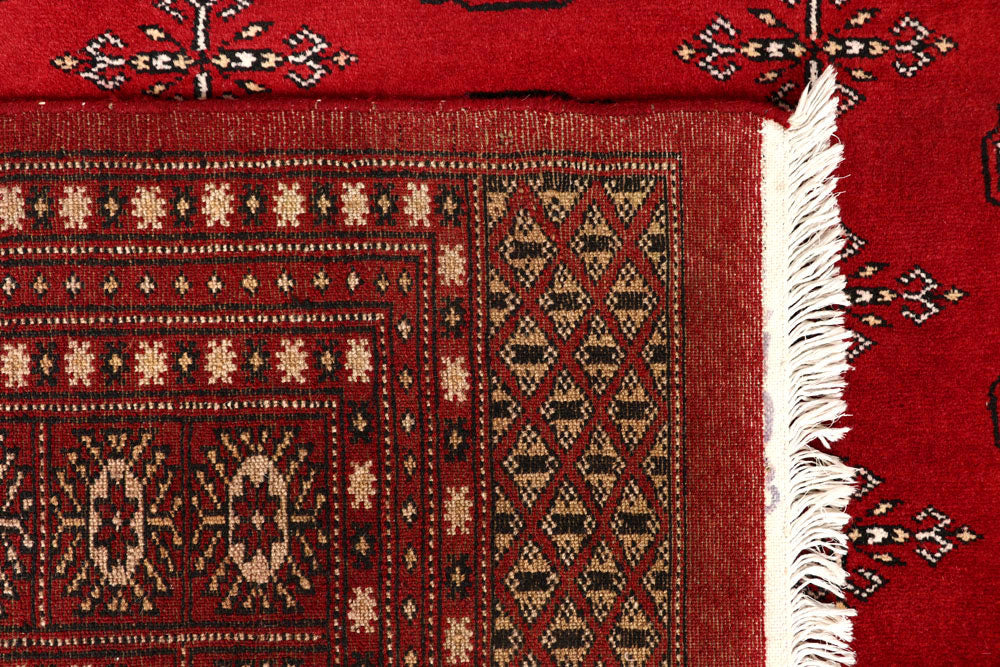 Firebrick Bokhara 7' 11 x 9' 9 - No. 59360 - ALRUG Rug Store