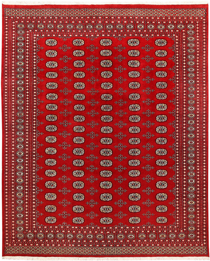 Firebrick Bokhara 7'  11" x 9'  9" - No. QA21324