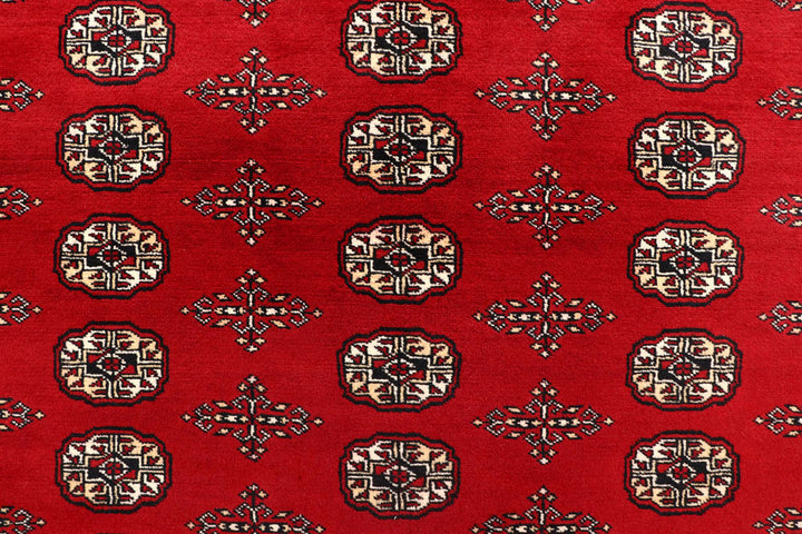 Firebrick Bokhara 8' 2 x 10' 1 - No. 59361 - ALRUG Rug Store