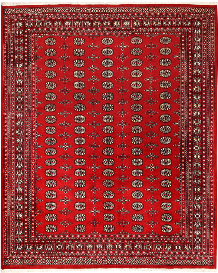 Firebrick Bokhara 8' 2 x 10' 1 - No. 59361 - ALRUG Rug Store