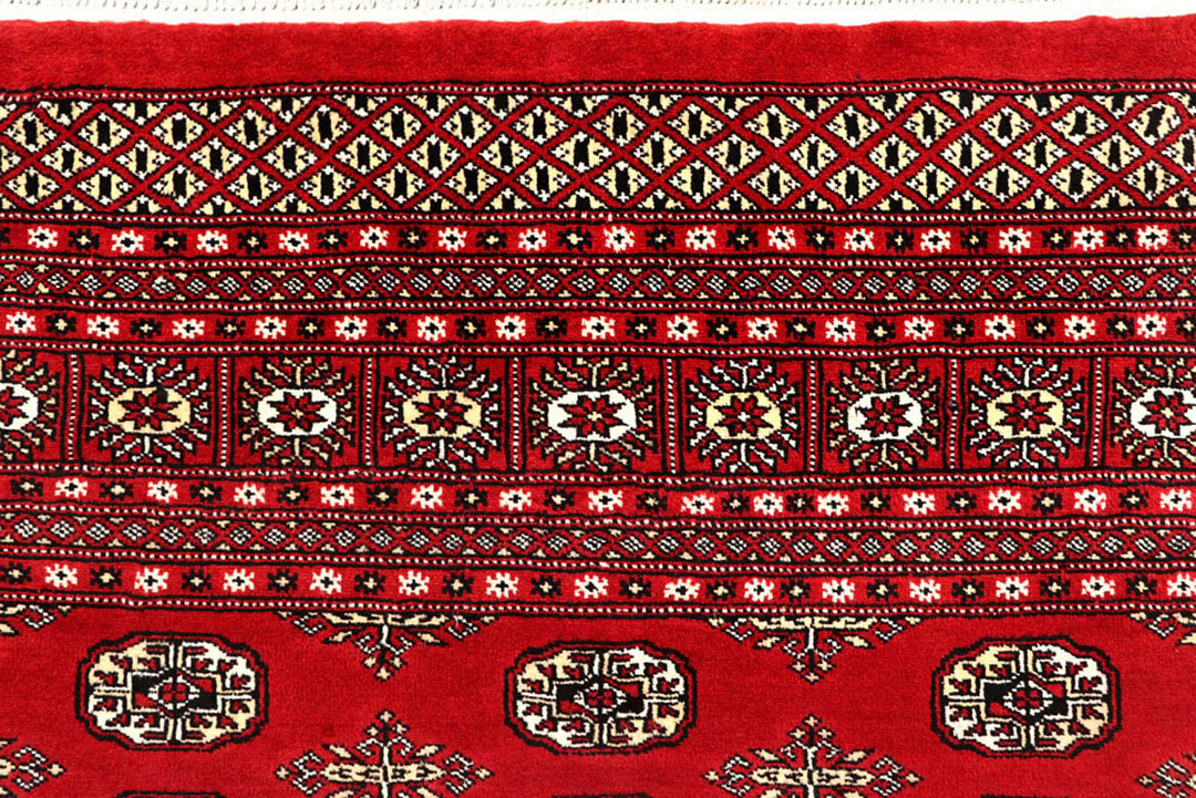 Red Bokhara 7'  11" x 10' " - No. QA35068