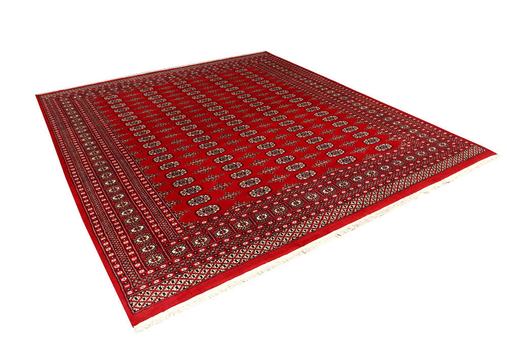 Red Bokhara 7' 11 x 10' - No. 59362 - ALRUG Rug Store