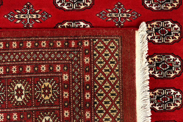 Red Bokhara 7' 11 x 10' - No. 59362 - ALRUG Rug Store