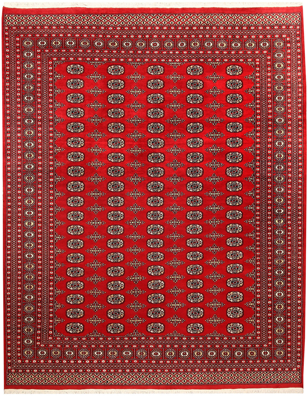 Red Bokhara 7' 11 x 10' - No. 59362 - ALRUG Rug Store