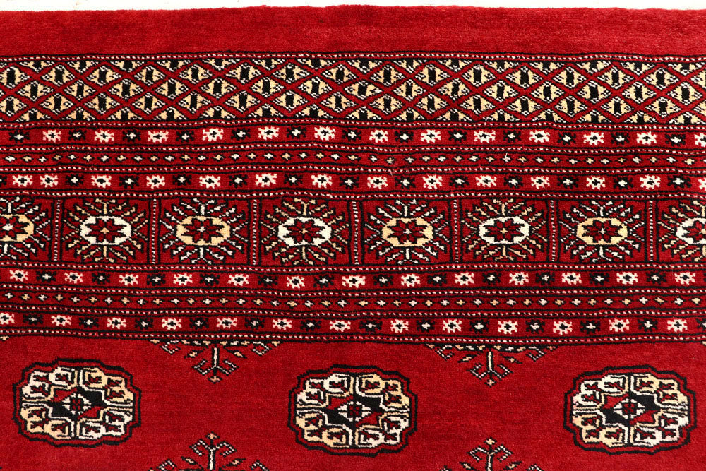 Firebrick Bokhara 8' x 9' 10 - No. 59363 - ALRUG Rug Store