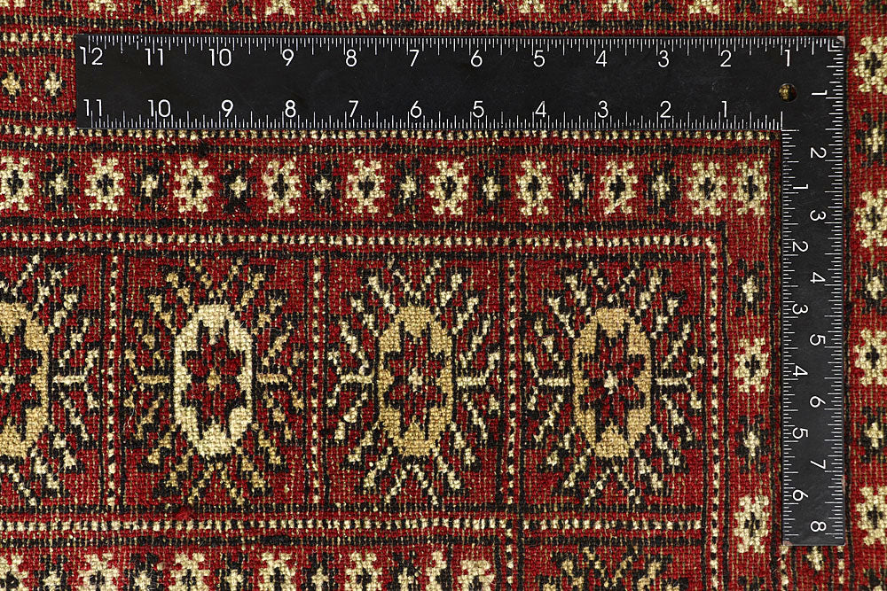Firebrick Bokhara 8' x 9' 10 - No. 59363 - ALRUG Rug Store