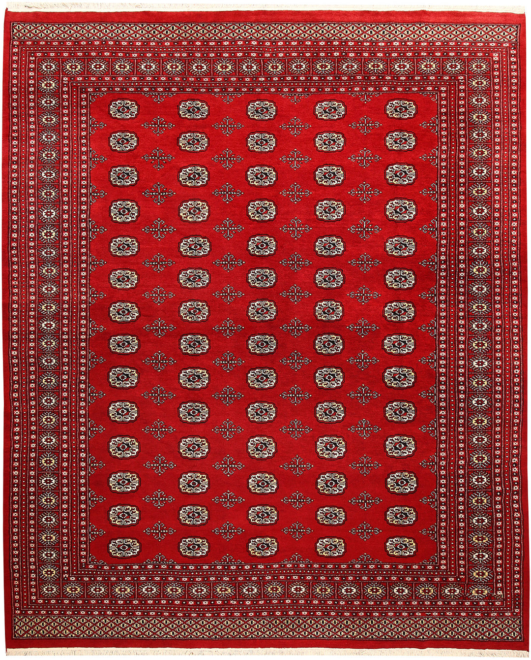 Firebrick Bokhara 8' x 9' 10 - No. 59363 - ALRUG Rug Store