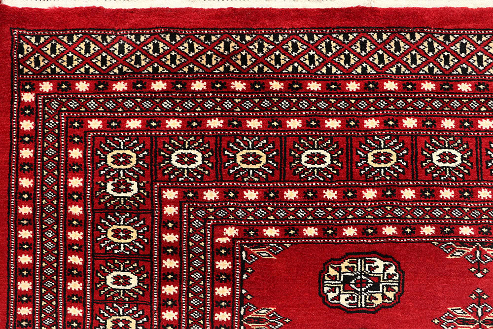 Firebrick Bokhara 8' x 10' 2 - No. 59365 - ALRUG Rug Store
