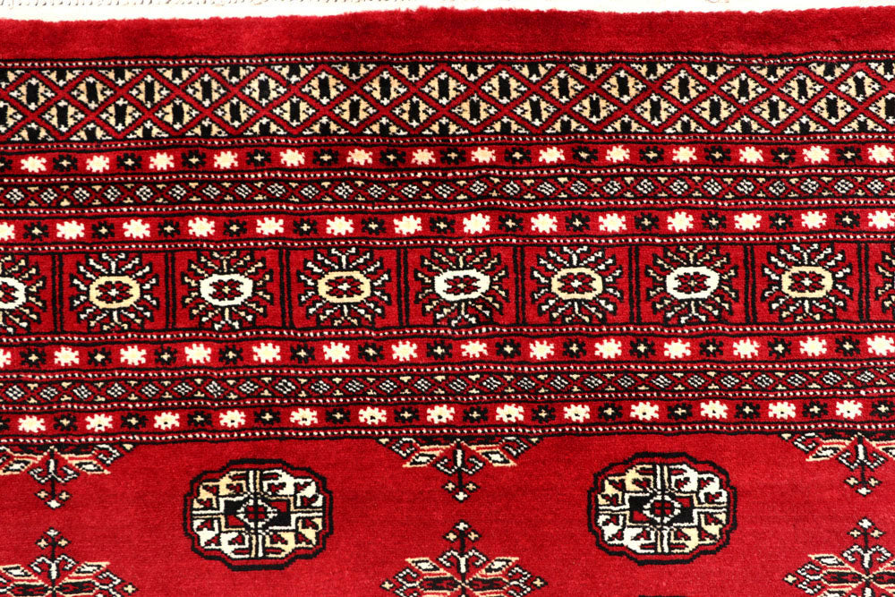 Firebrick Bokhara 8' x 10' 2 - No. 59365 - ALRUG Rug Store