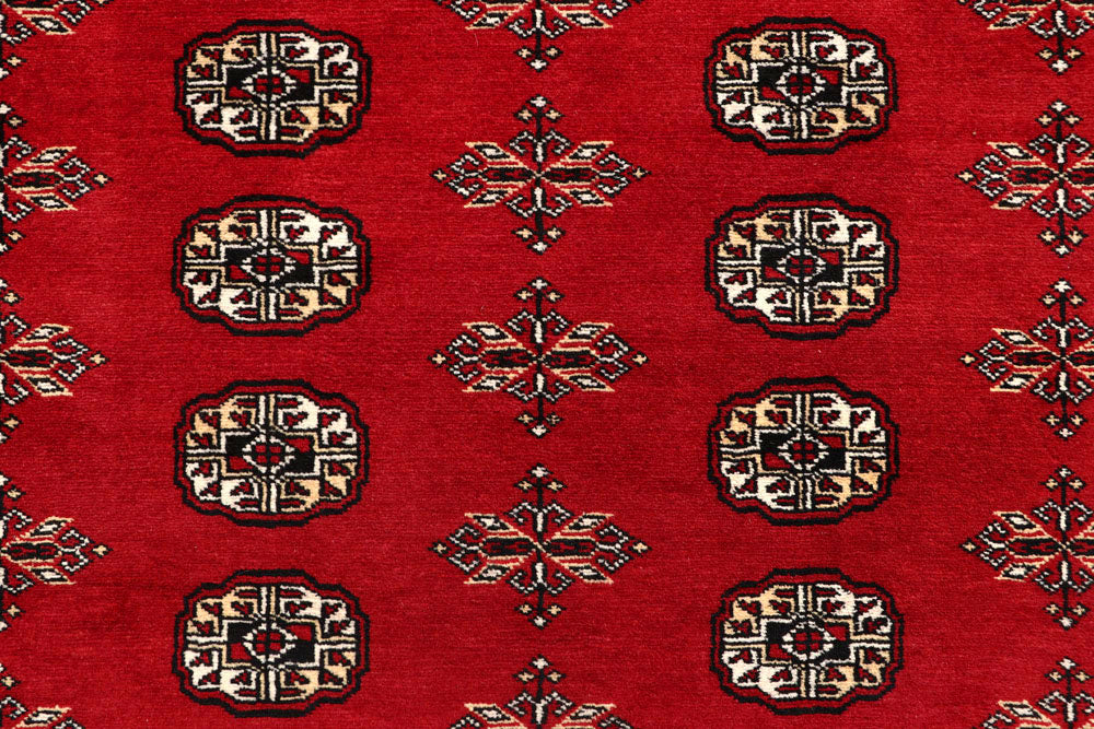 Firebrick Bokhara 8' x 10' 2 - No. 59365 - ALRUG Rug Store