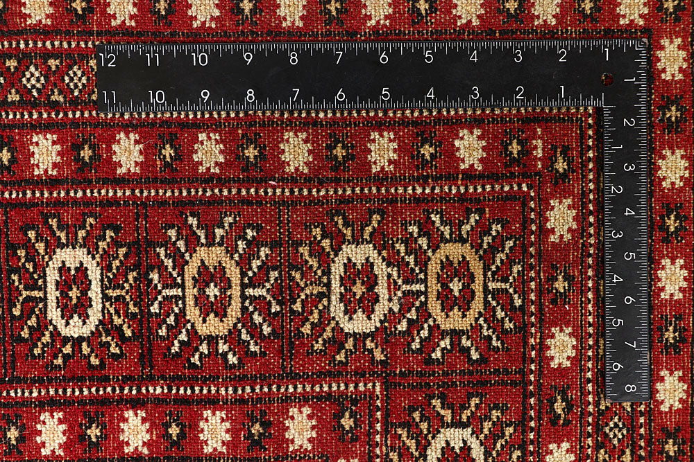 Firebrick Bokhara 8' x 10' 2 - No. 59365 - ALRUG Rug Store