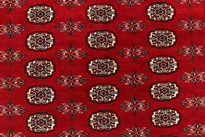 Firebrick Bokhara 7' 10 x 10' 7 - No. 59366 - ALRUG Rug Store