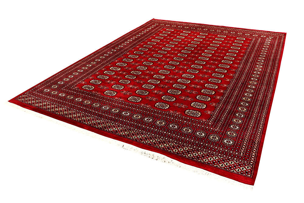 Firebrick Bokhara 7' 10 x 10' 7 - No. 59366 - ALRUG Rug Store