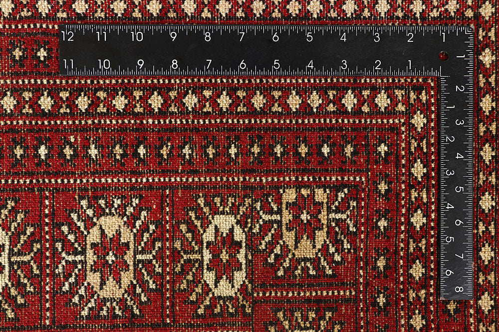 Firebrick Bokhara 7' 10 x 10' 7 - No. 59366 - ALRUG Rug Store