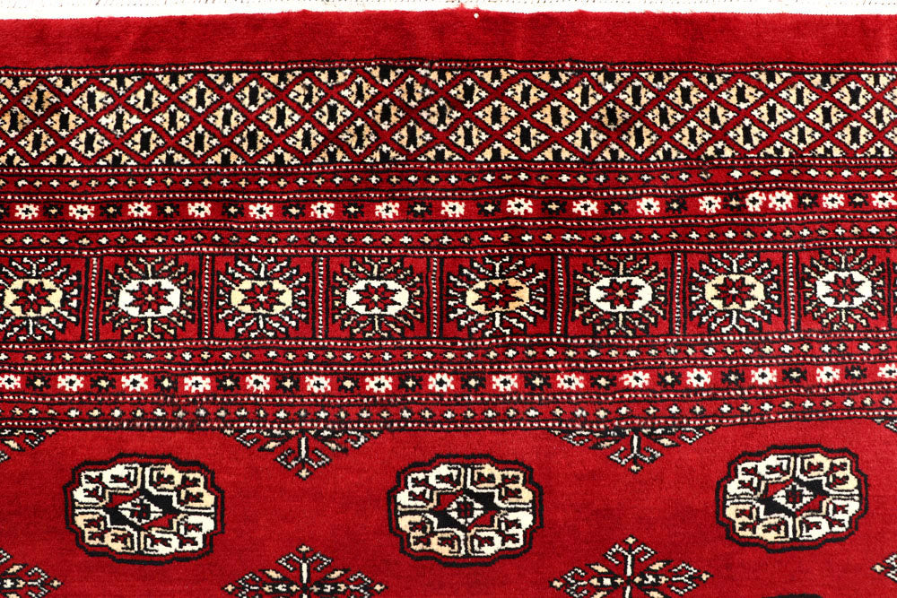 Firebrick Bokhara 8' x 9' 10 - No. 59367 - ALRUG Rug Store