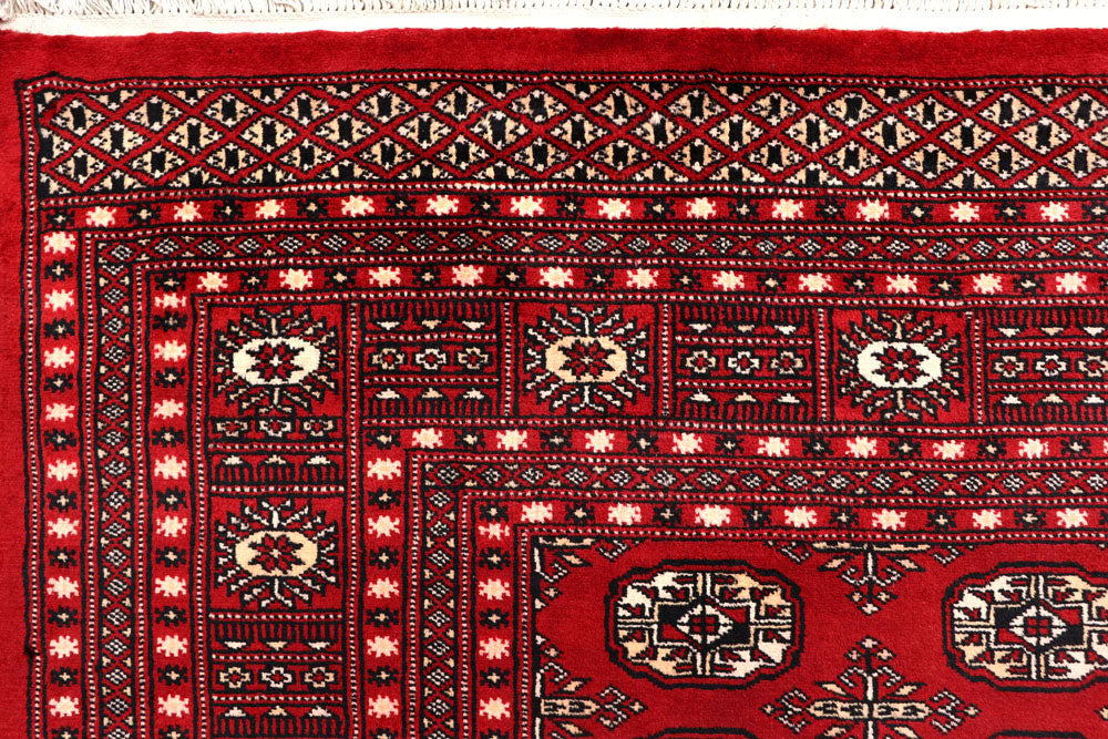 Firebrick Bokhara 8' x 10' 4 - No. 59368 - ALRUG Rug Store