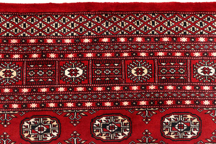 Firebrick Bokhara 8' x 10' 4 - No. 59368 - ALRUG Rug Store